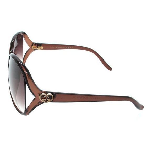 Gucci GG Butterfly Sunglasses Brown - Picture 3 of 9